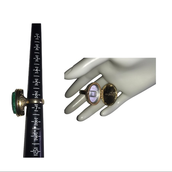 Vintage Avon Locket Ring - Picture 3 of 4